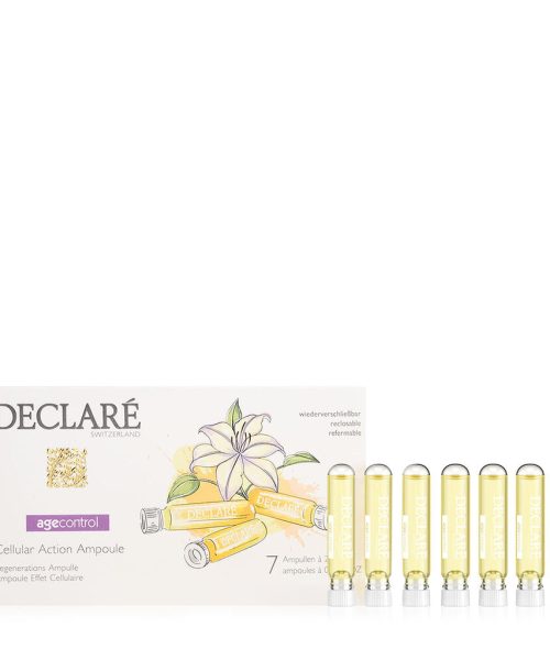 declare Age Control Cellular Action Ampoule - 7x2.5ml Kuwait امبولات اعاده بناء البشرة من جديد للعلاج اليومي والفوري دكلاريه الكويت 1