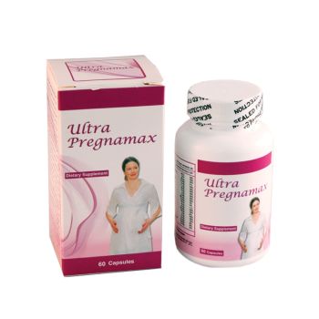 Mega Pharm Ultra Pregnamax 60 Tablets Kuwait ميجا فارم الترا برجناماكس 60 كبسولة بالكويت فيتامينات لفترة الحمل