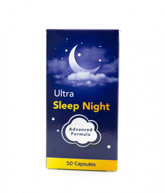 Mega Pharm Ultra Sleep Night 50 Capsules Kuwait ميغا فارم الترا سليب نايت 50 كبسولة الكويت
