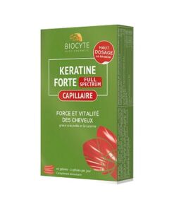 Biocyte Keratine Forte 40 Capsules Kuwait بايوسايت كيراتين فورت 40 كبسولة الكويت