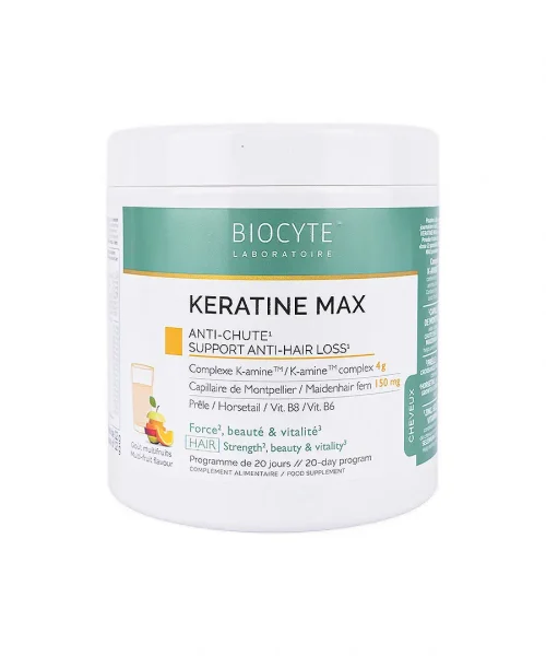 Biocyte Keratine Max Powder 240 Gm Kuwait بيوسايت كيراتين ماكس بودرة 240 جم الكويت 1