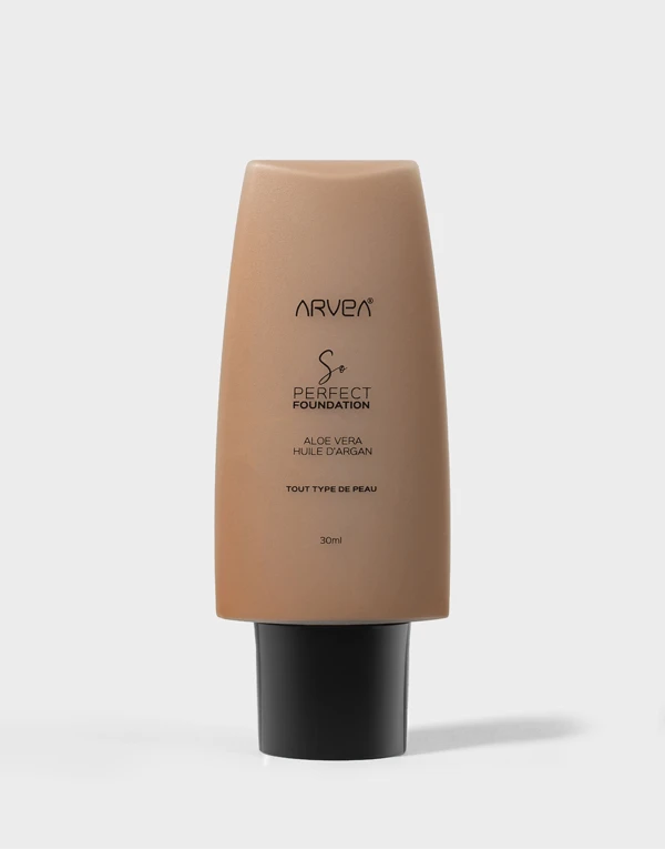 Arvea Nature So Perfect Foundation SP10 Moca 30 ML Kuwait ارفيا نيتشر كريم اساس سو برفيكت فاونديشن اس بى 10 موكا 30 مل الكويت