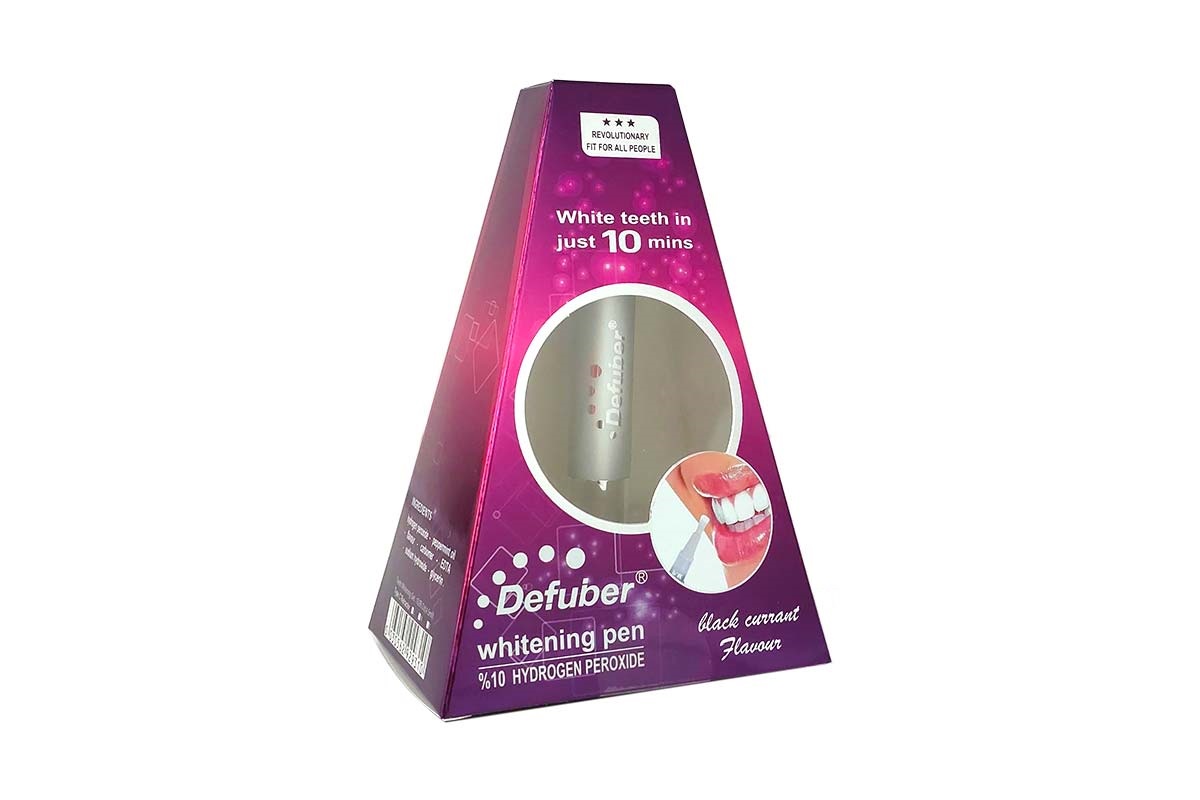 Defuber Teeth Whitening Pen 10% Hydrogen Peroxide Kuwait 1 ديفوبير قلم تبيض الأسنان 10% هيدروجين بيروكسيد يعمل على تبيض الاسنان الكويت