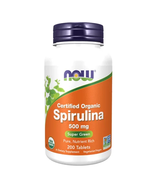 Now Spirulina 500 mg 200 Tablets Kuwait ناو اقراص سبيرولينا 500 مج 200 قرص الكويت