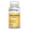 Solaray Vitamin K 100 MCG 100 Tablets Kuwait فيتامين ك ، 100 ميكروغرام 100 قرص الكويت