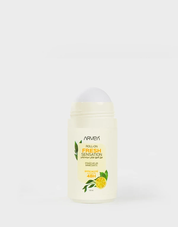 Arvea Nature Roll Fresh Sensation For Women Kuwait ارفيا نيتشر مزيل عرق رول اون فريش سينسيشن الكويت 1