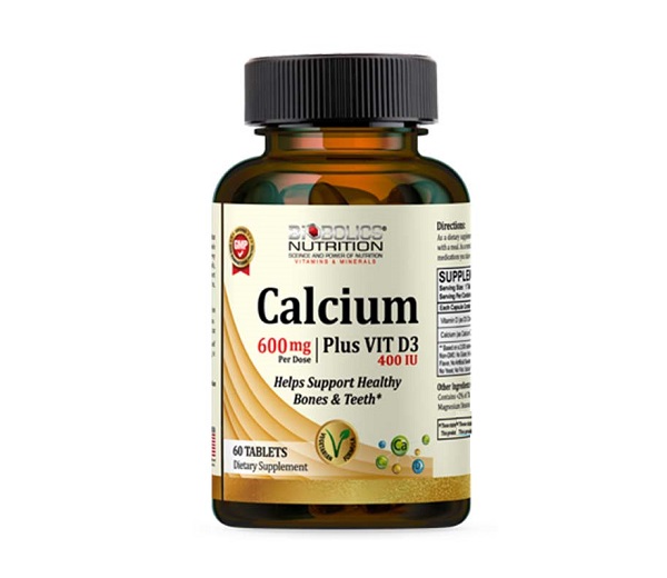 Biobolics Calcium 600 MG Plus Vitamin D 3 60 Tablets Kuwait بايوبولكس كالسيوم 600 مجم + فيتامين د 3 - 60 قرص الكويت