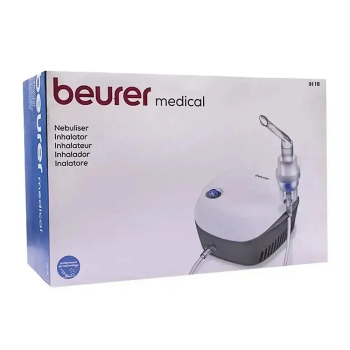 Beurer Compressor Nebulizer IH18 Kuwait بيورر جهاز استنشاق ضاغط - اي اتش18 الكويت