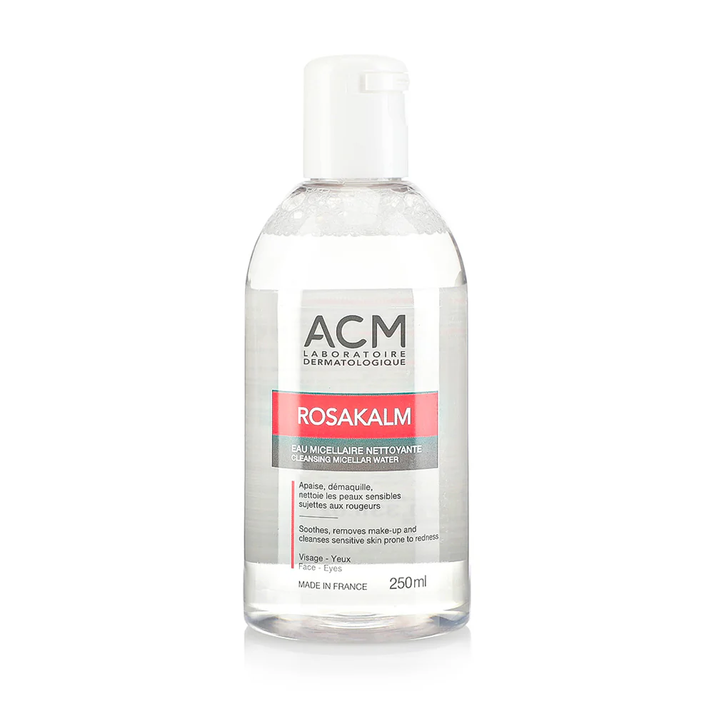 ACM Rosakalm Cleansing Micellar 250 ML Kuwait اي سي ام روزاكالم ماء ميسلار منظف 250 مل الكويت