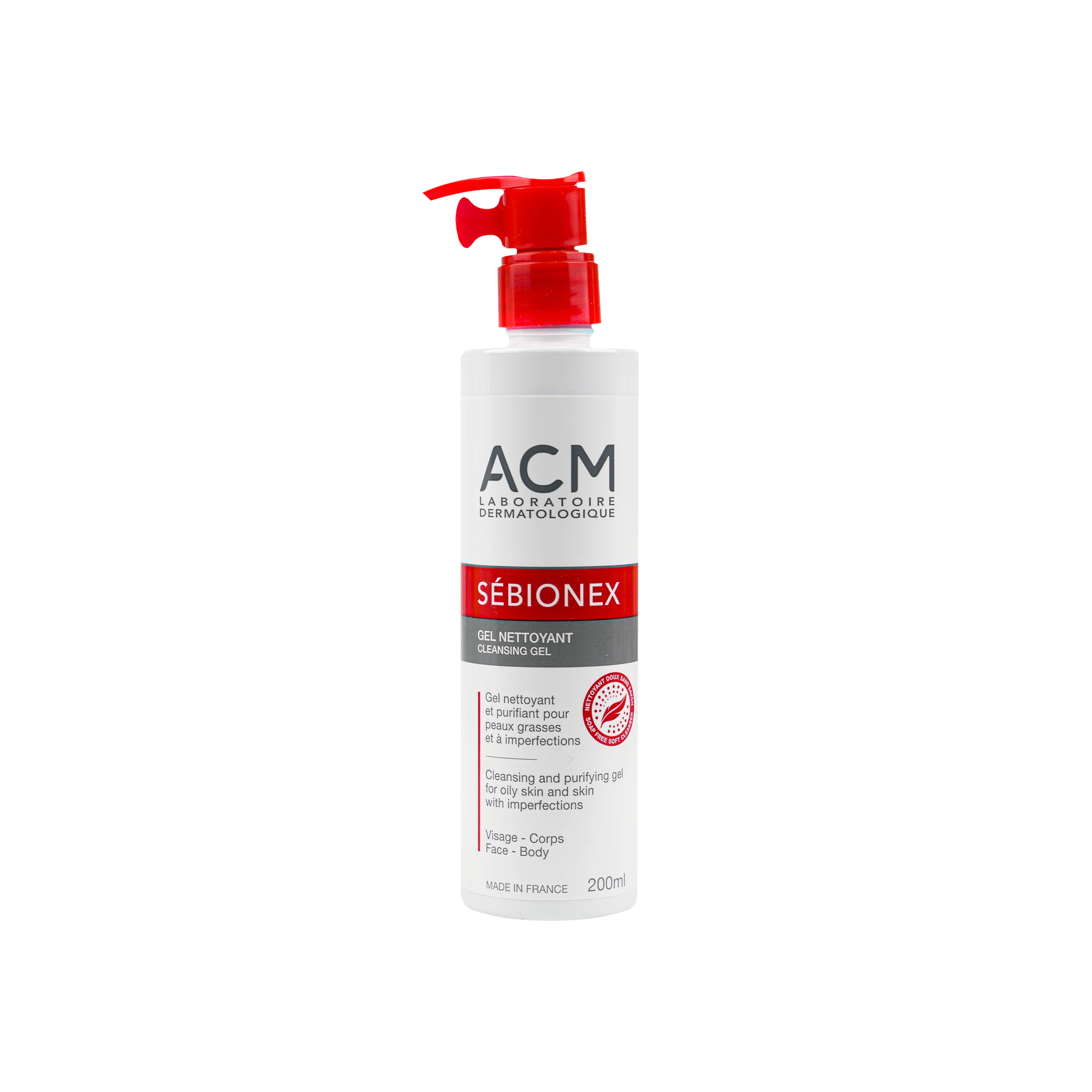 ACM Sebionex Cleansing Gel 200 ML Kuwait ايه سي إم سيبيونكس جل تنظيف - 200 مل الكويت