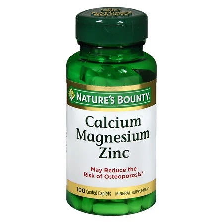 Nature’s Bounty Calcium, Magnesium, Zinc 100 caplets