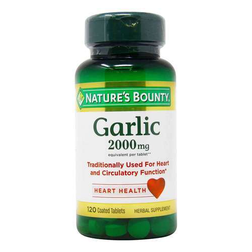 Nature’s Bounty Garlic 2000 Mg 120 Tablets