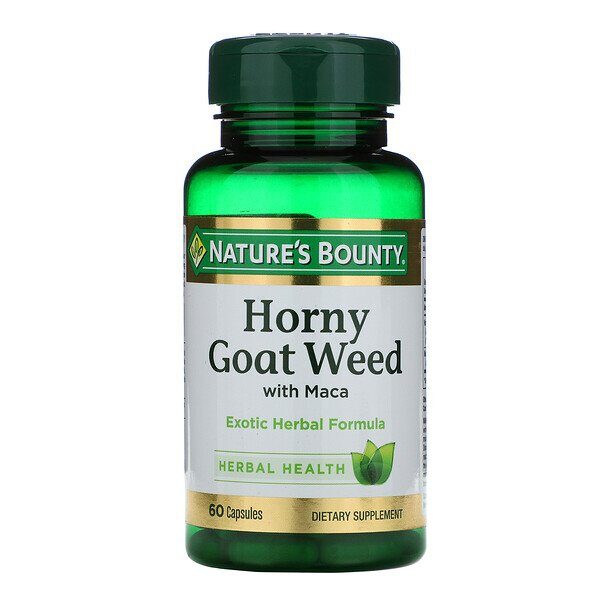 Nature's Bounty Horny Goat Weed 60 Capsules