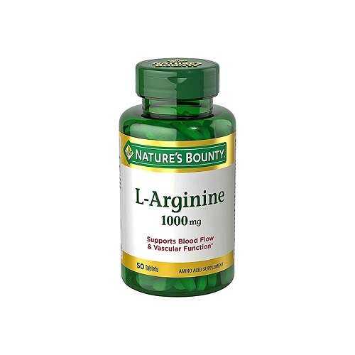 Nature's Bounty L Arginine 1000mg 50 Tablets