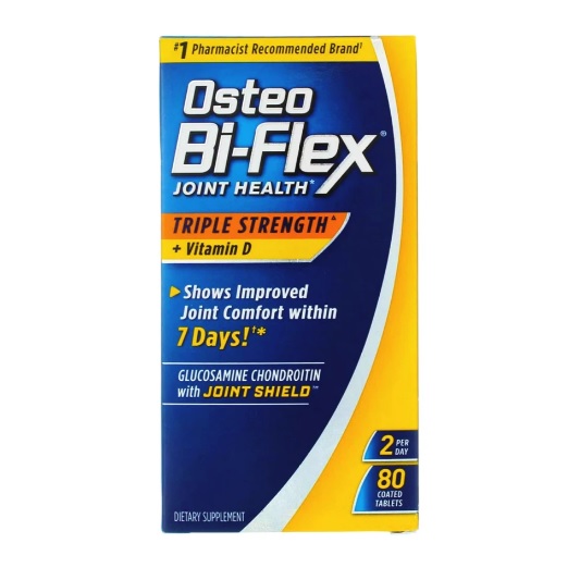 Nature's Bounty Osteo Bi-Flex Triple Strength For Joints 80 Tablets