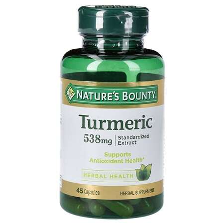 Nature's Bounty Turmeric 538Mg 45 Capsules