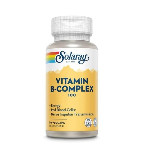 Solaray B-Complex 100 Mg 50 Capsules
