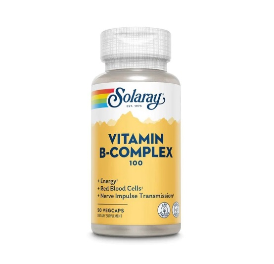 Solaray B-Complex 100 Mg 50 Capsules