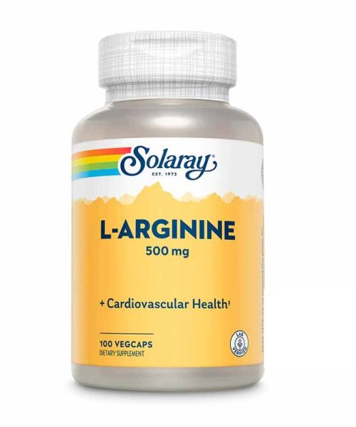 Solaray L Arginine 500 MG 100 Capsules