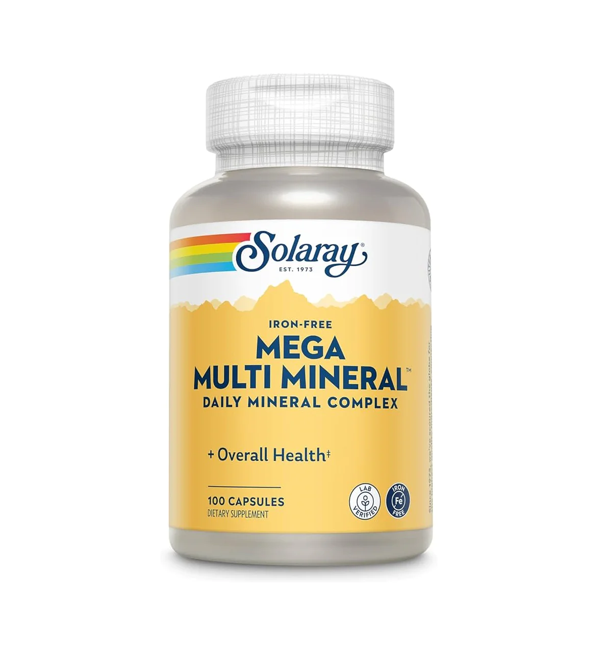 Solaray Mega Multi Mineral 100 Capsules