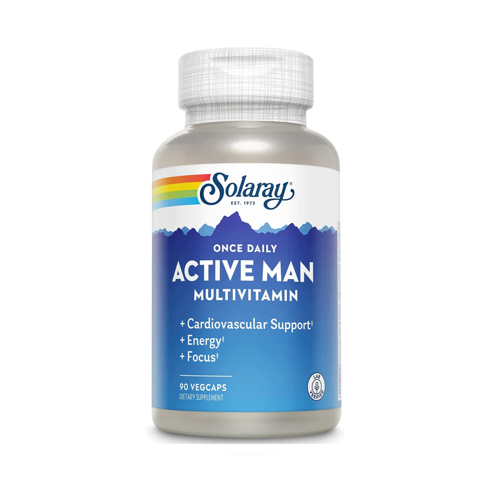 Solaray Once Daily Active Man 90 Capsules