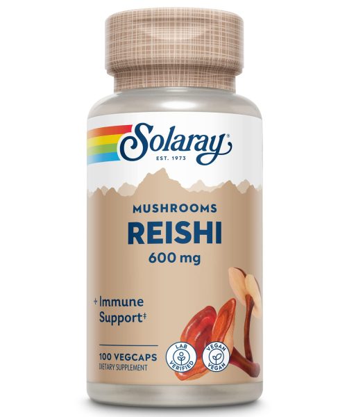 Solaray Reishi Mushroom 600MG 100 Capsules