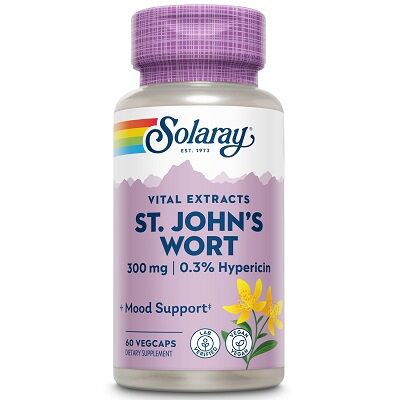 Solaray St. Johns Wort 300 MG 60 Capsules
