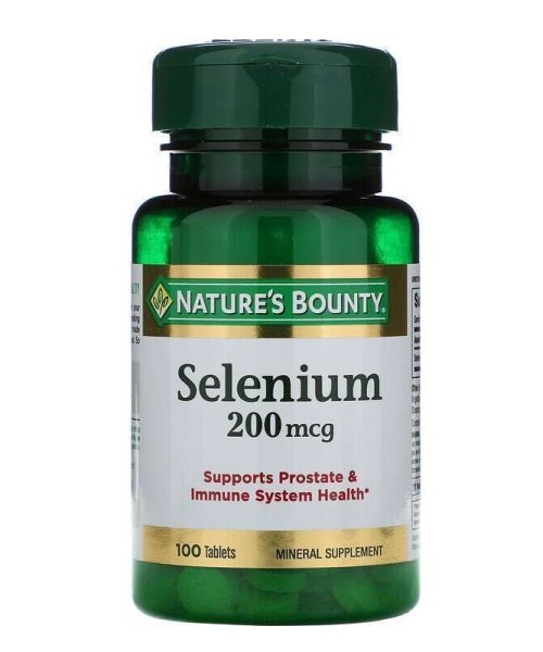 Nature's Bounty, Selenium, 200 mcg, 100 Tablets