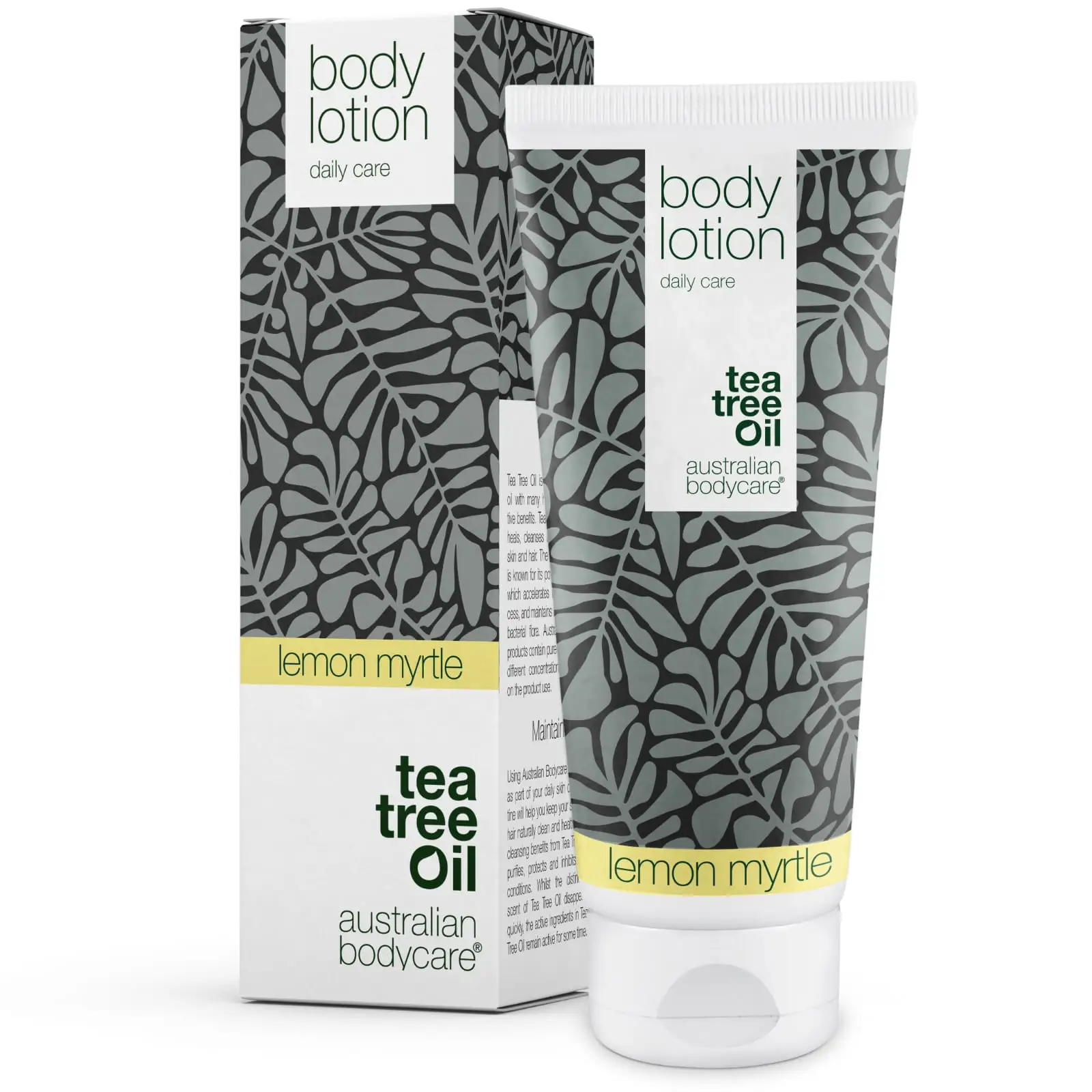 Australian Body care Teatree Oil Body Lotion 200 ML Lemon Myrtle Kuwait استرالين بودي كير لوشن الجسم بزيت شجرة الشاي لوشن الجسم برائحة الليمون والآس- 200 مل الكويت