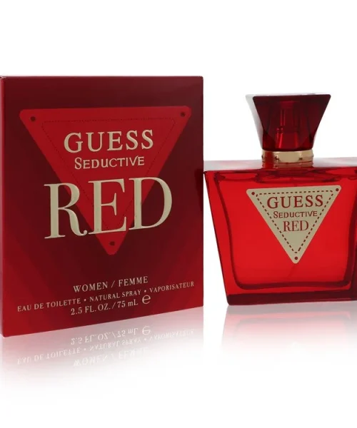 Guess Seductive Red For Women EDT 75 ML Kuwait عطر غيس سيداكتيف ريد للنساء - أو دو تواليت 75 مل الكويت